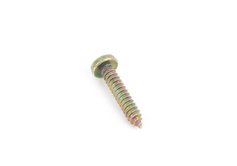 Tornillo de chapa cabeza lenteja OEM 07119906797 para BMW E28, E24, E23. Original BMW.