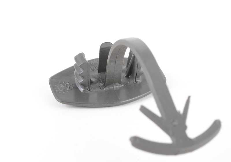 GRAY Emblem OEM 51417066502 for BMW Z4 E85 and E86 (all models: 2.0i, 2.2i, 2.5i). Original BMW piece. Ideal to replace deteriorated badge in door panels.