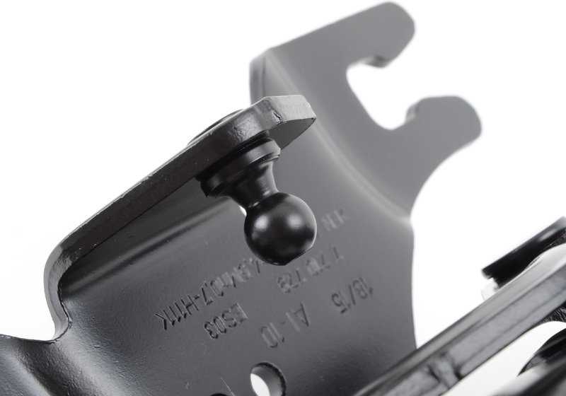 Bisagra capó delantero izquierdo OEM 41617262875 para BMW F25, F26. Original BMW.
