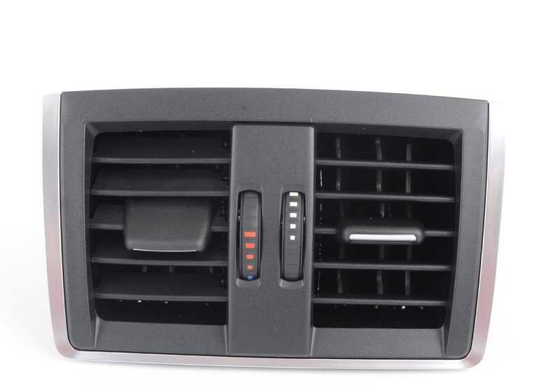 Rejilla de ventilación trasera OEM 64229333675 para BMW F30, F31, F34, F80, F32, F33, F36, F82, F83. Original BMW.