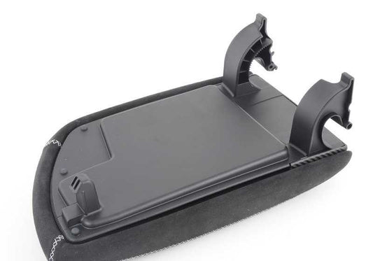 Reposabrazos central Alcántara M Performance OEM 51162405915 para BMW F20, F20N, F21, F21N, F22, F22N, F23, F23N. Original BMW. Ideal para mejorar confort y estética interior deportiva.