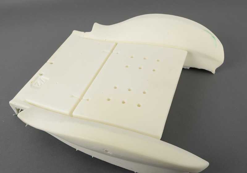 Cojín asiento OEM 52108261013 para BMW Serie 3 E46 con asientos deportivos. Repuesto original BMW.