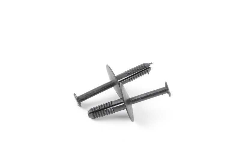 Guardabarros delanteros negros para llantas de 20" OEM 82162302409 para BMW X5 F15 (sin paquete M ni aerodinámico). Protegen contra barro y grava. Original BMW.