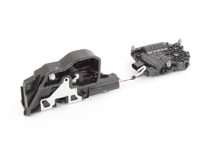 Cierre completo puerta trasera izquierda OEM 51215A36F23 para BMW Serie 5 F10 (modelos 518d, 520d con motores N47T y B47O). Original BMW.