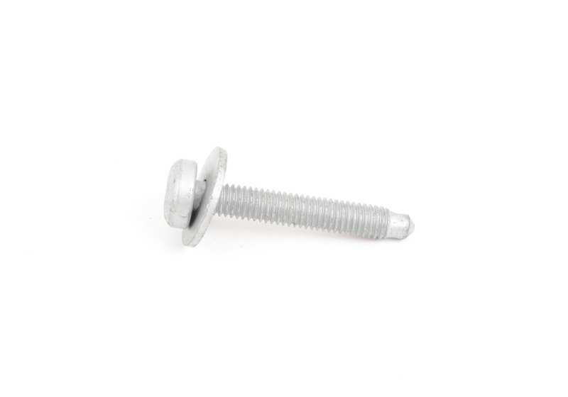 Tornillo de cabeza plana OEM 07119907286 para BMW F20, F21, F40, F52, F70, F22, F23, F44, F45, F46, F87, F30, F31, F34, F35, F32, F33, F36, F48, F49, U11, U12, F39, U10, F25, F26, F15, F85, F16, F86, G29 y MINI F60, F65, F66, U25. Original BMW y MINI