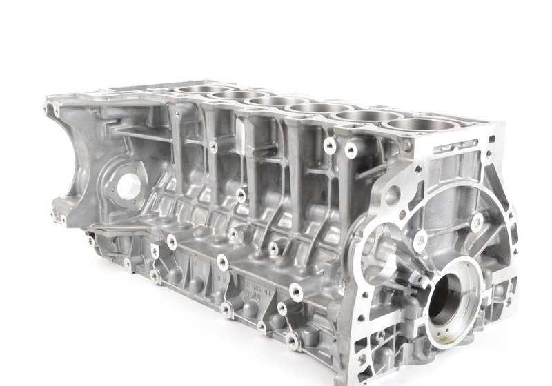 Bloque motor con pistones OEM 11112295991 para BMW E82, E88, F20 {135i, M135i} con motor N55. Compatible con cambio manual y automático. Original BMW.