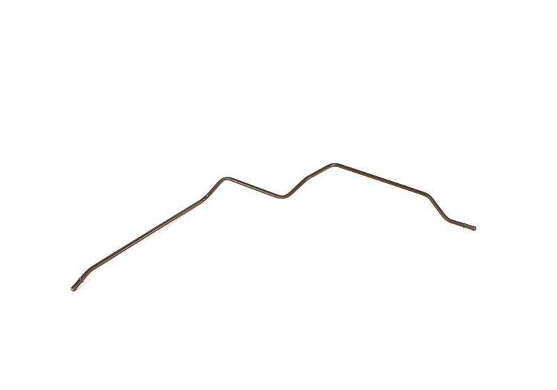 Tubo di ritorno del carburante OEM 16121183485 per BMW E38. Sostituzione BMW originale.