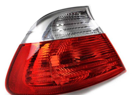 Piloto trasero izquierdo blanco OEM 63218384843 para BMW Serie 3 E46 {318Ci BP71, BP72, BP81, BP82, BW71, BW72, BW81, BW82, BY71, BY72}. Original BMW.