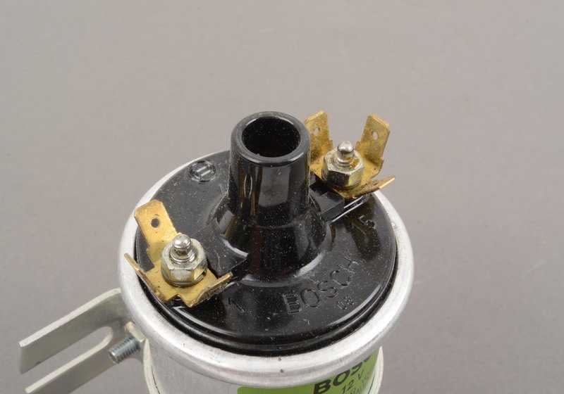 Bobina de encendido OEM 12131357294 para BMW E21, E12, E24, E23. Repuesto original BMW.