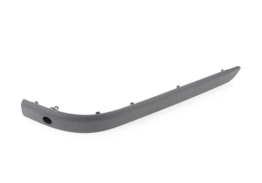 Moldura trasera derecha del paragolpes OEM 51127893320 para BMW E46 {316i, 318d} (todos los modelos compatibles indicados). Original BMW.