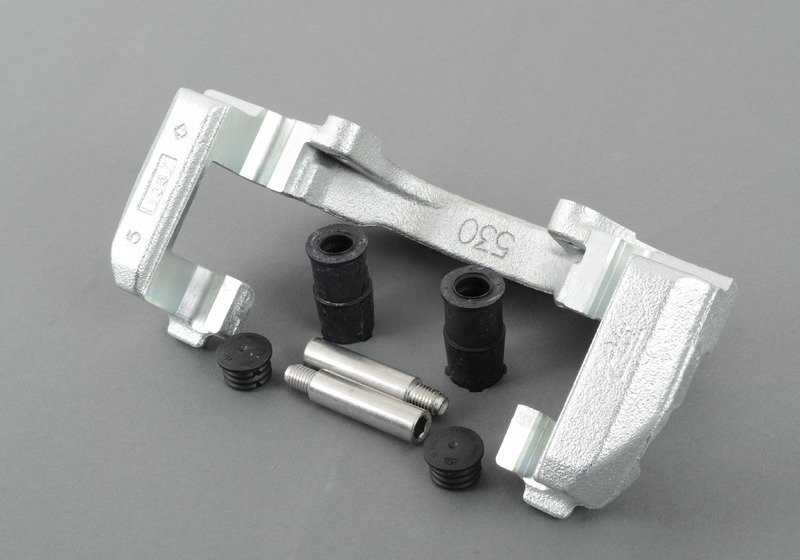 Soporte pinza de freno OEM 34116768437 para BMW E83 (X3) y E53 (X5) {Todos los modelos compatibles: E83, E53}. Original BMW.