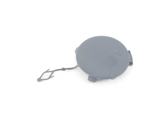 Moldura argolla remolque derecha imprimada OEM 51117074460 para BMW X6 E71, X6 E72 Hybrid (2008-2014). Original BMW.