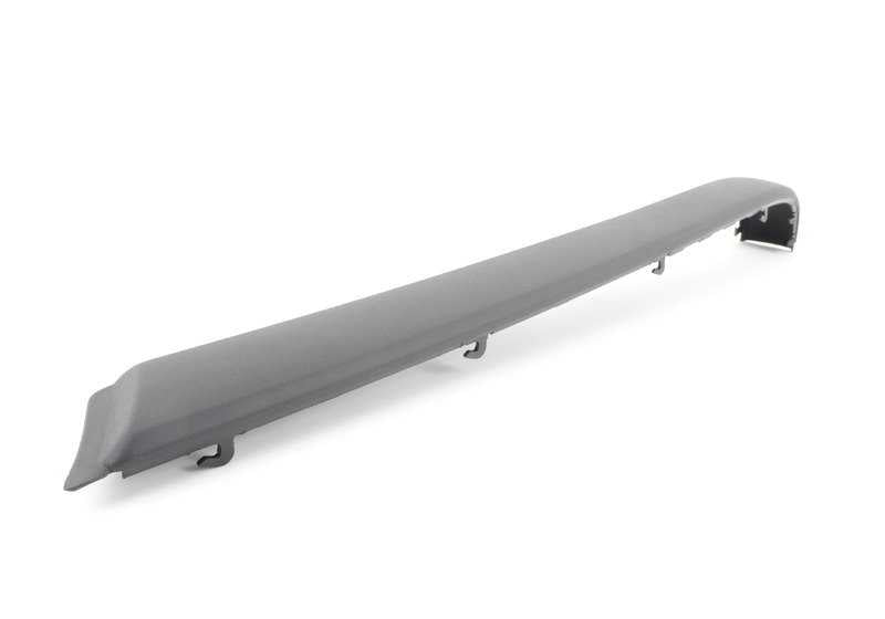 Moldura lateral derecha OEM 51128148818 para BMW E34. Original BMW.