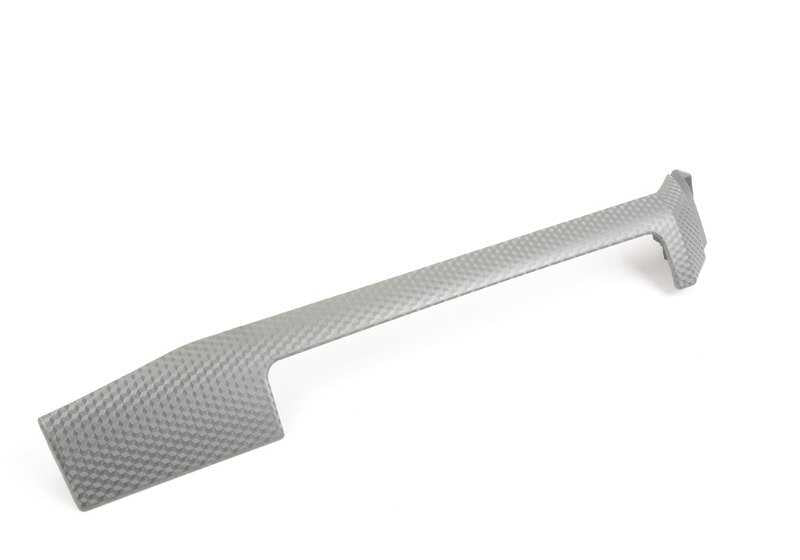 Juego de molduras decorativas en aluminio OEM 51417896090 para BMW E46. Original BMW.