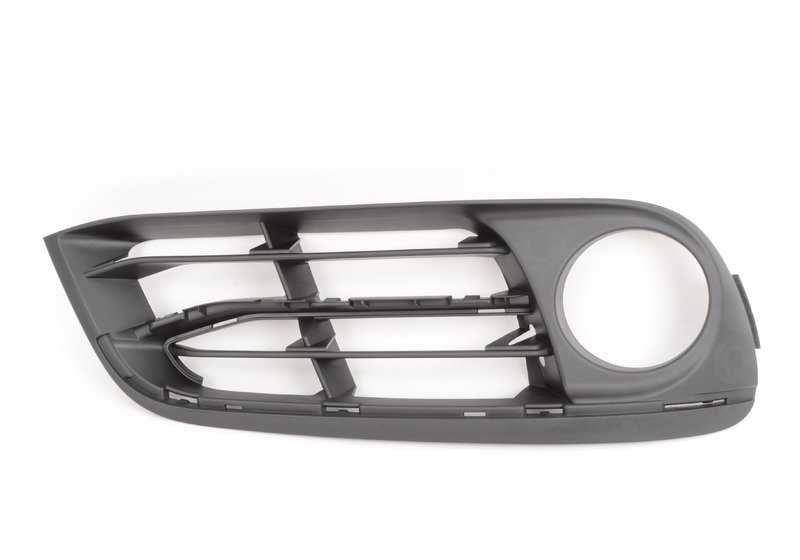 Rejilla de toma de aire derecha parcial OEM 51117331738 para BMW F10, F11. Original BMW.