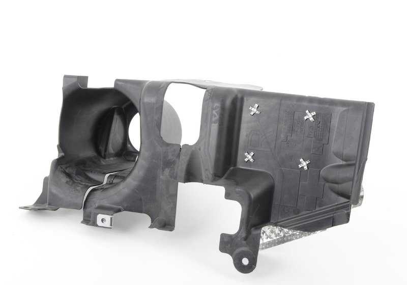 Cubierta derecha de la dirección OEM 51717906522 para BMW E60, E61, E63, E64. Parte del sistema de protección inferior. Original BMW.