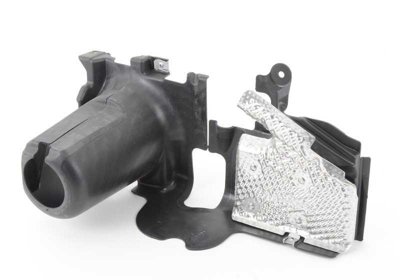 Cubierta derecha de la dirección OEM 51717906522 para BMW E60, E61, E63, E64. Parte del sistema de protección inferior. Original BMW.
