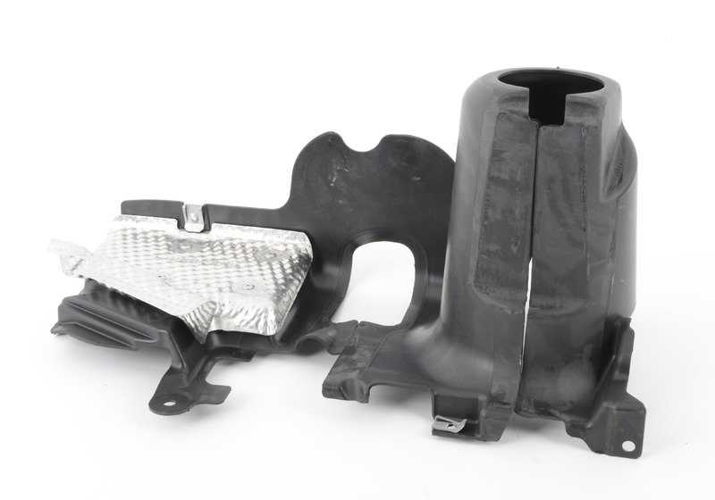 Cubierta derecha de la dirección OEM 51717906522 para BMW E60, E61, E63, E64. Parte del sistema de protección inferior. Original BMW.