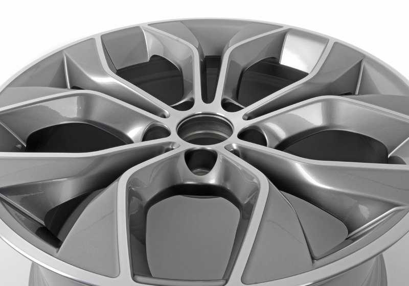 Aluminiumräder Design und Funkgeräte 608 8.5x19 ET38 OEM 36116862890 für BMW X3 F25 (SDRIVE18D -Modelle, SDRive20i). Original BMW.