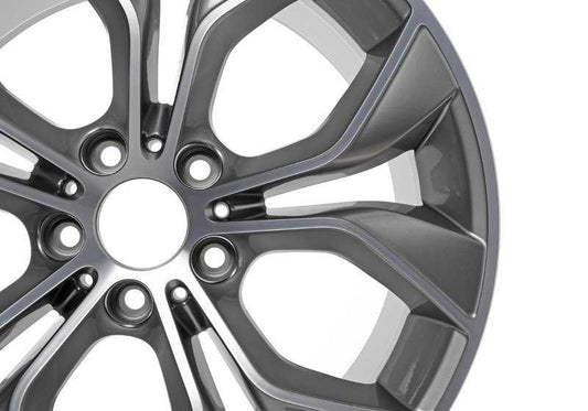 Llantas de aluminio diseño Y radios 608 8,5x19 ET38 OEM 36116862890 para BMW X3 F25 (modelos sDrive18d, sDrive20i). Original BMW.