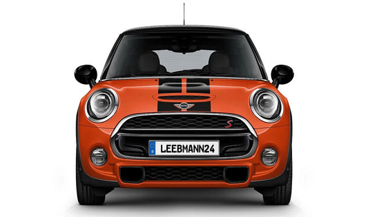 Black Sports Strips Game 51142464285 for Mini F55, F55 LCI. Original Mini.