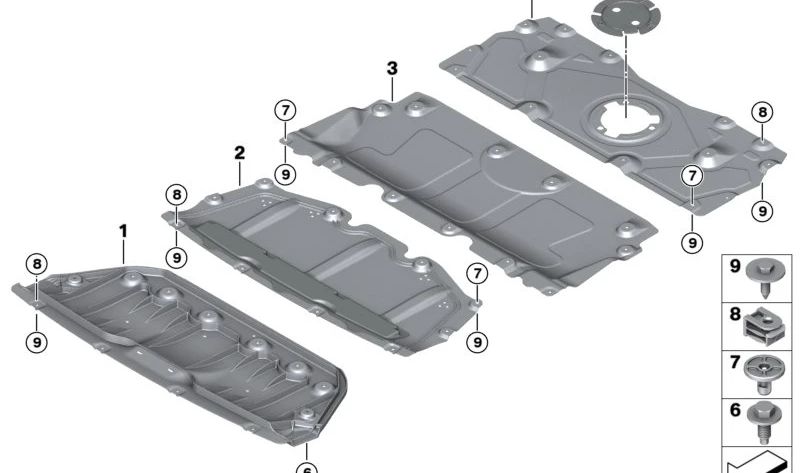 OEM 51757340857 Frontabdeckung für BMW G42, G20, G21, G28, G22. Original BMW.