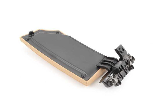 Tapa consola central beige OEM 51166985219 para BMW Serie 5 E60 y E61 (todos los modelos compatibles). Repuesto original BMW.