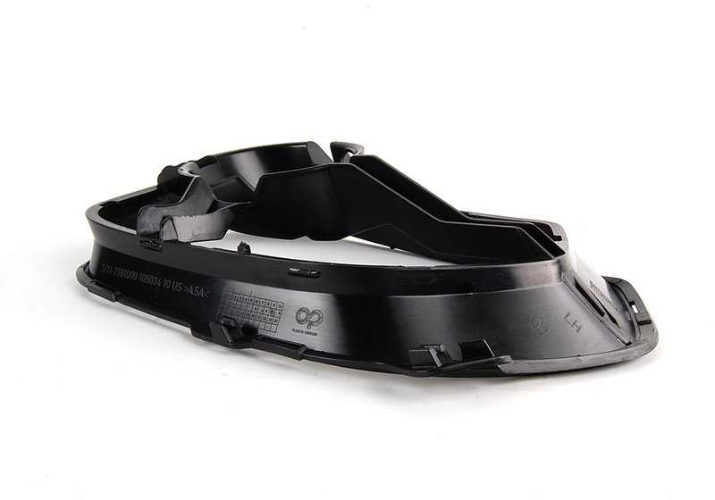 Kit de reparación parachoques delantero OEM 51117210936 para BMW X6 (E71, E72). Original BMW.