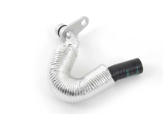 Tubería de refrigeración turbo OEM 11537583900 para BMW E82, E88, F20, F21, E90, E91, E92, E93, F30, F31, F34, F35, F35N, F32, E84. Original BMW.
