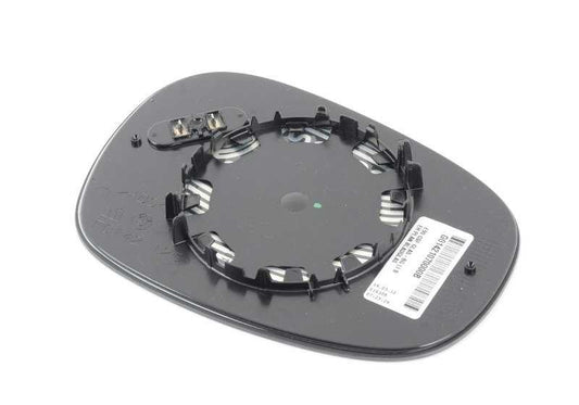 Cristal de espejo izquierdo calefactable OEM 51167158907 para BMW E90, E91. Original BMW.