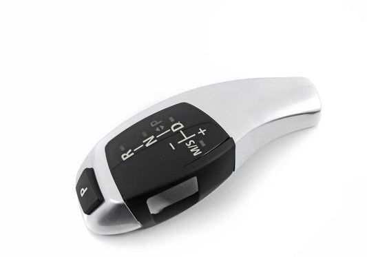 Embellecedor selector de marchas OEM 61319155449 para BMW E60, E61, E63, E64. Recambio original BMW. Ideal para restaurar el acabado del cambio automático.