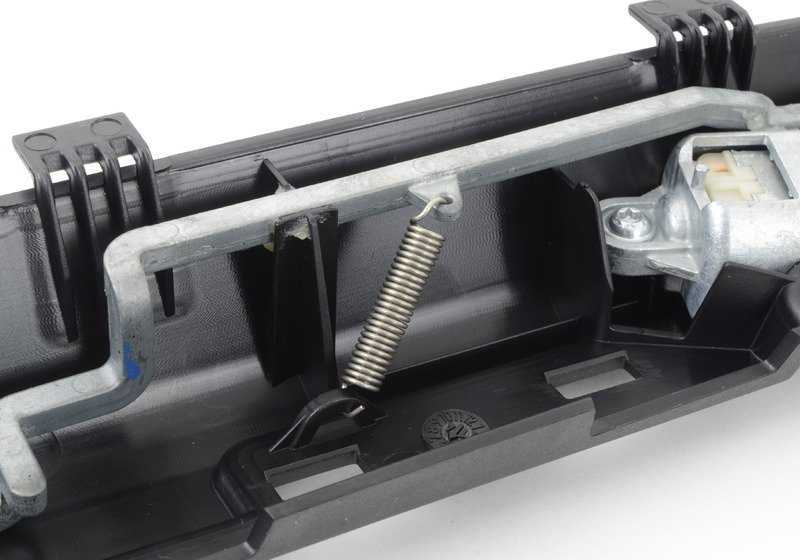 Tapa de cierre guantera OEM 51166812259 para BMW E81, E82, E87, E88, E90, E91, E92, E93, E60, E61, E63, E64, E70, X3 E83, Z4 E85, E86, E89. Original BMW.