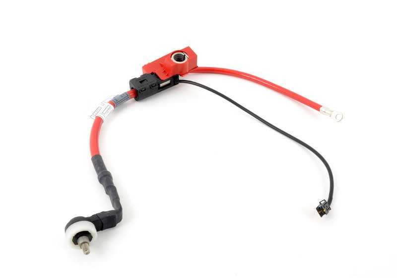 Cable de batería positivo OEM 61127841239 para BMW E85, E86. Original BMW.