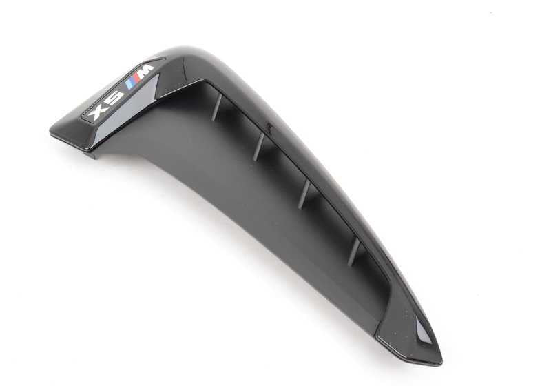 Tapa embellecedora M Performance entrada de aire aleta derecha OEM 51712354930 para BMW X5 F85. Original BMW.