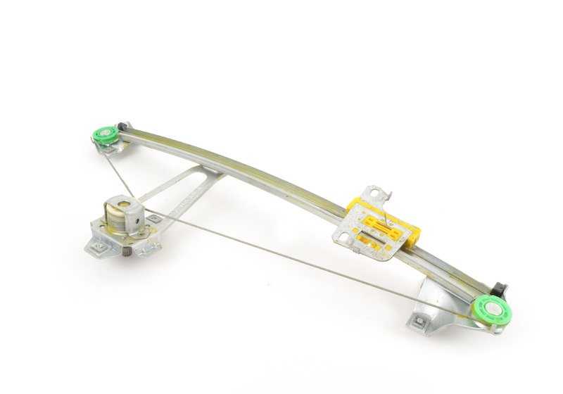 Levantavidrios trasero izquierdo para BMW E30 (OEM 51341935635). Original BMW