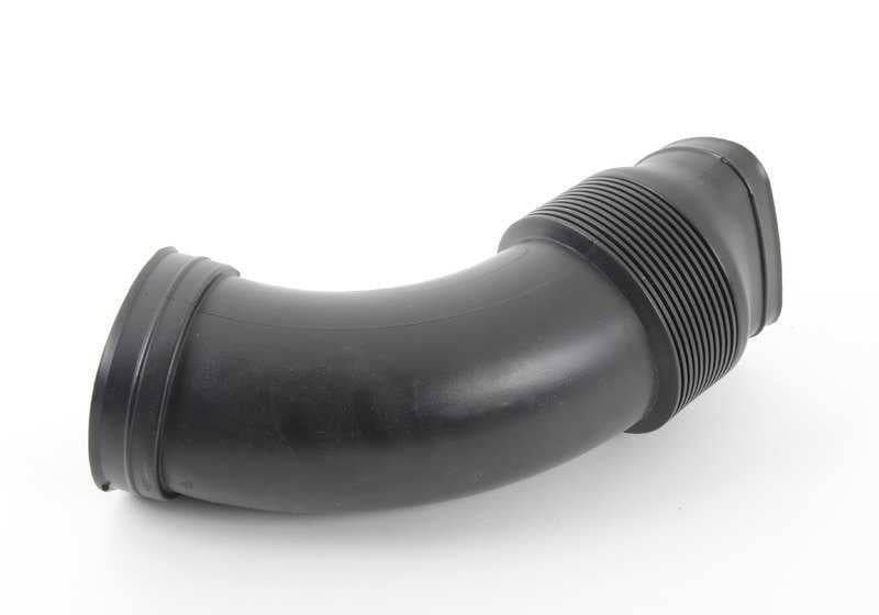 OEM air admission tube 11617833648 for BMW E46. Original BMW piece designed for the engine air admission system. It improves the flow and maintains the optimal performance. Original BMW.