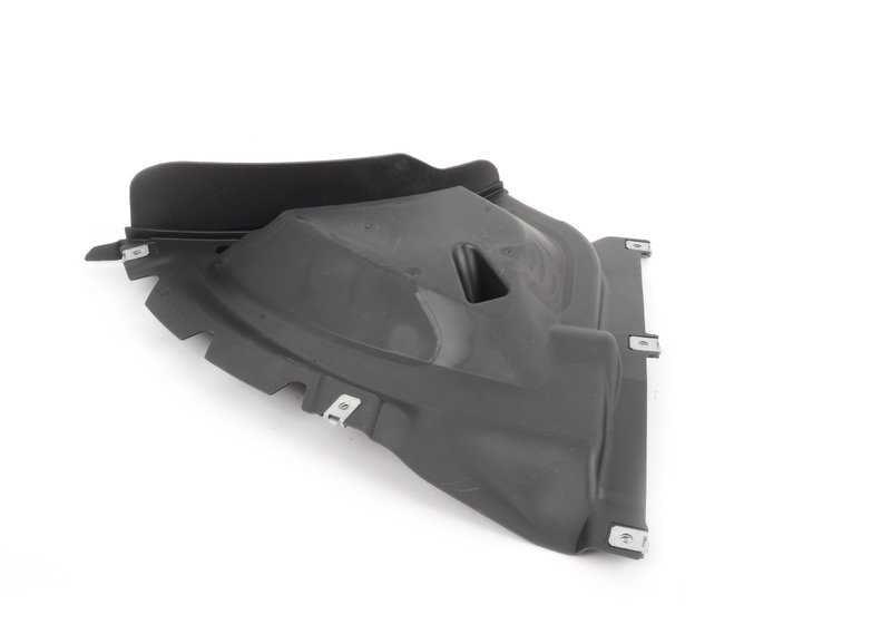 Deflector de aire delantero izquierdo OEM 51718057217 para BMW F22, F22N, F23, F23N. Original BMW.