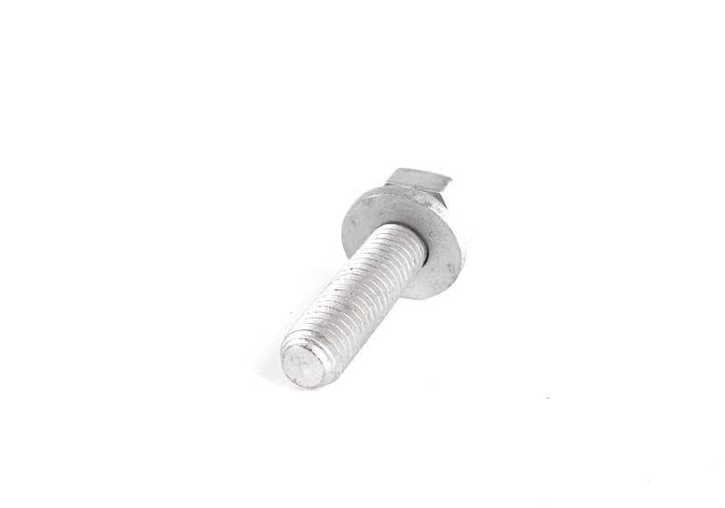 Tornillo hexagonal con arandela M6x25 OEM 11121736603 para BMW E31, E32, E34, E38, E39, E52, E53. Original BMW.