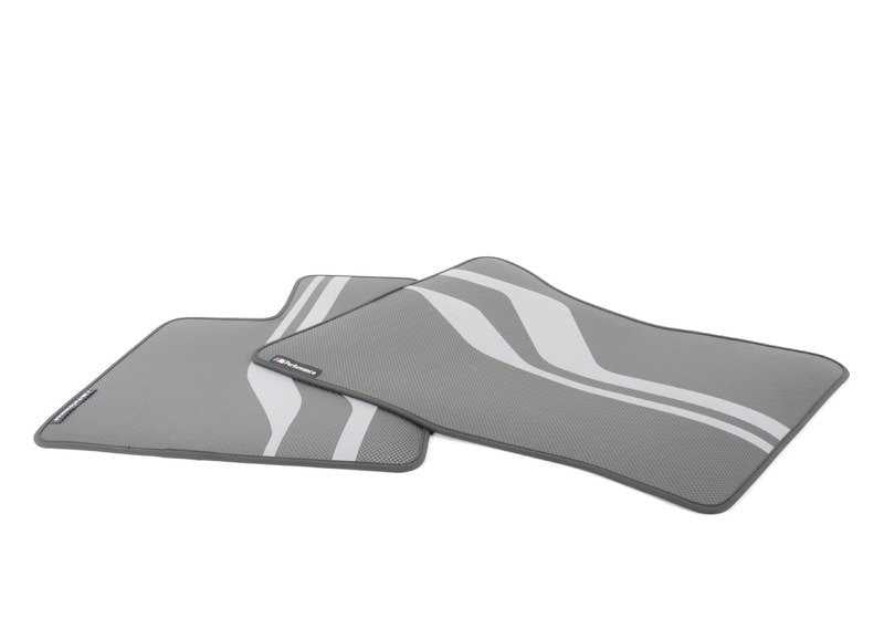 Alfombrillas delanteras M Performance OEM 51472353381 para BMW X5 F15, X5 M F85, X6 F16, X6 M F86. Original BMW.