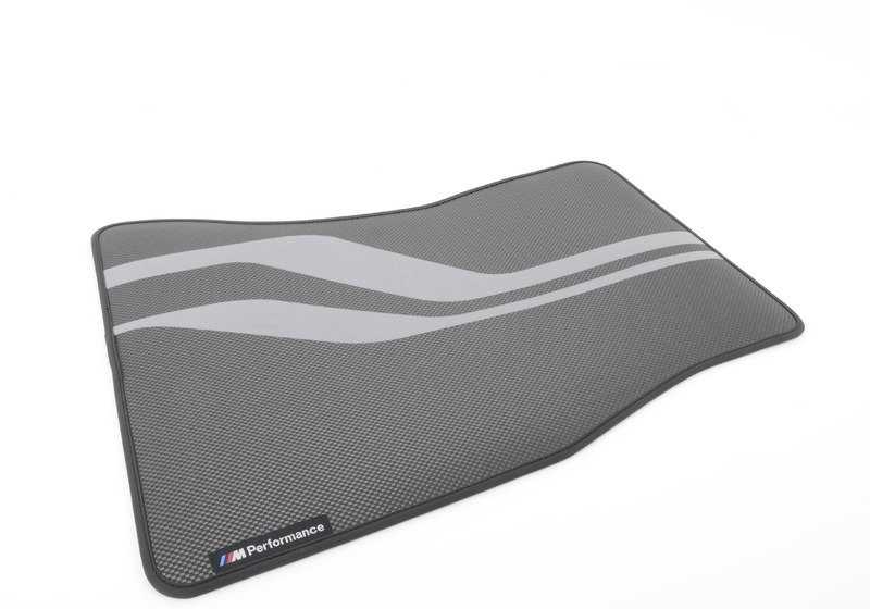 Alfombrillas delanteras M Performance OEM 51472353381 para BMW X5 F15, X5 M F85, X6 F16, X6 M F86. Original BMW.