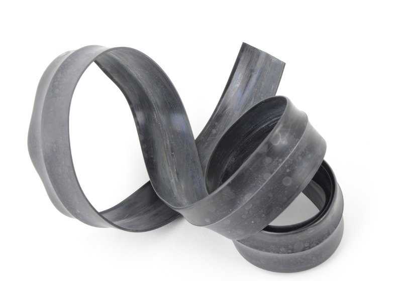 Goma junta OEM 54121801211 para BMW 1502-2002tii, 1500-2000CS, 5' E12, 2.5CS-3.0CSL, 2500-3.3Li. Original BMW.