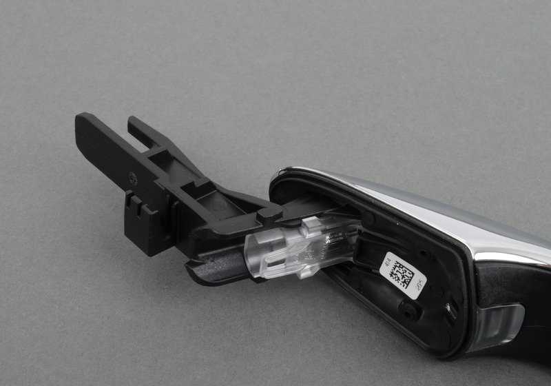 Manecilla exterior de puerta derecha OEM 51217317636 para MINI F54, F55, F56, F57, F60. Original MINI.