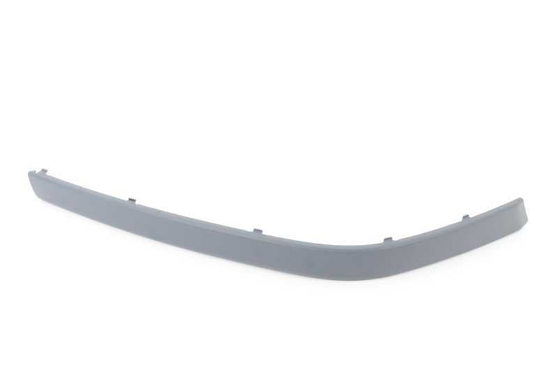 Moldura paragolpes delantera derecha imprimada OEM 51117043464 para BMW E65 y E66. Original BMW.