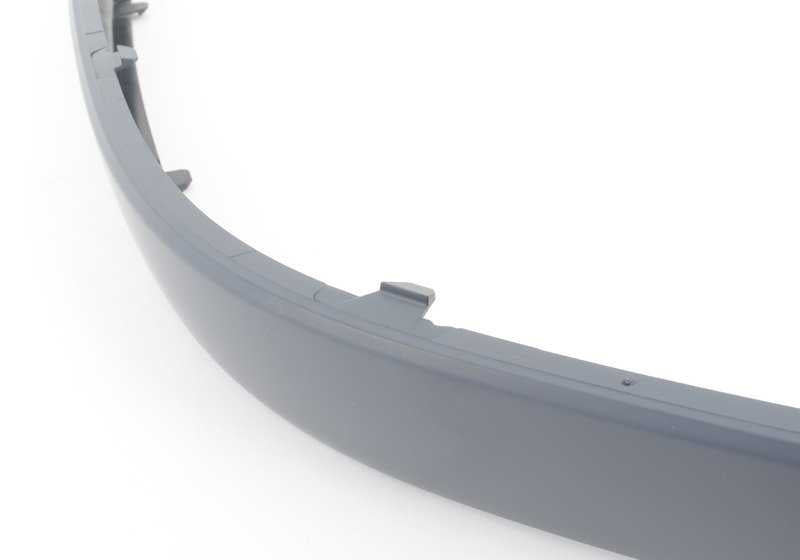 Moldura paragolpes delantera derecha imprimada OEM 51117043464 para BMW E65 y E66. Original BMW.