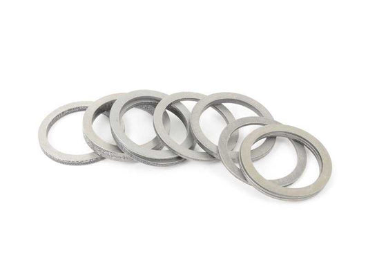 Juego de placas de ajuste OEM 24231421555 para BMW Serie 5 E34, Serie 5 E39, Serie 7 E32, Serie 7 E38, Serie 8 E31, X5 E53, Z8 E52. Original BMW.