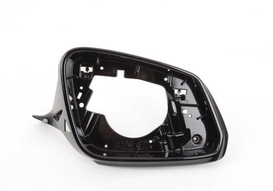 Soporte derecho de retrovisor exterior Shadow Line OEM 51167308646 para BMW F07, F10, F11, F06, F12, F13, F01, F02. Compatible con múltiples versiones de Serie 5, 6 y 7. Original BMW.