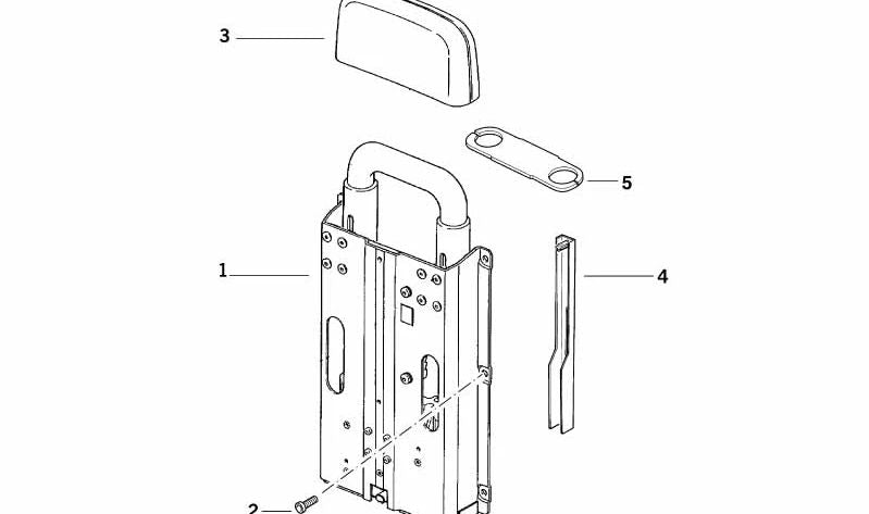 Arco de seguridad (Überrollbügel) OEM 54628173727 para BMW Serie 3 E36 {318i, 320i} con motor M43/M50/M52, cambio manual o automático. Original BMW.