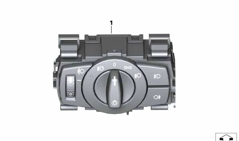 Módulo de luces OEM 61319169406 para BMW E82, E88, E90, E91, E84. Original BMW.