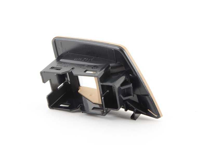 Embellédor ou Emarivas Switch 51417225892 pour BMW F10, F10N, F11, F11n, F18, F18N. Couleur vénito beige. BMW d'origine.
