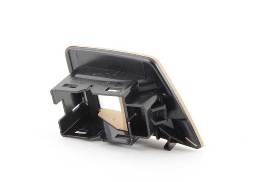 Embellecedor interruptor elevalunas derecho OEM 51417225892 para BMW F10, F10N, F11, F11N, F18, F18N. Color beige veneto. Original BMW.